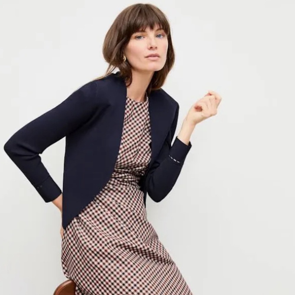 M.M.LaFleur The Sant Ambroeus Crop Knit Cardigan Jacket XL